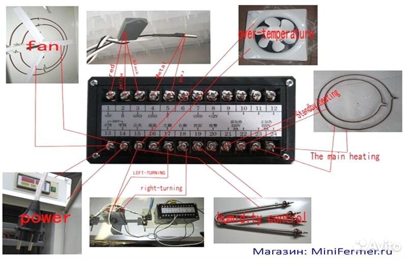 Контроллер XM-18 для инкубатора купить на Зозу.ру - фотография № 2