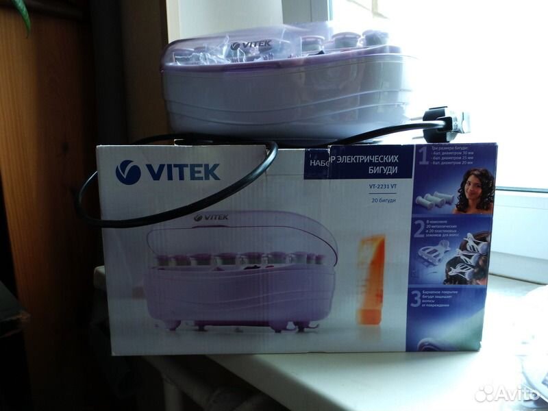 Бигуди vitek vt 2231 что в наборе