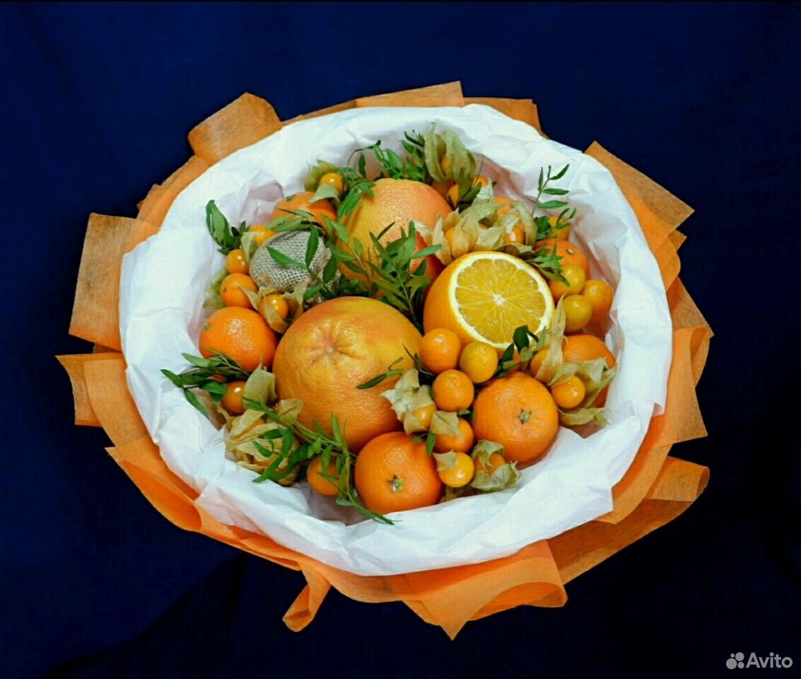 Букеты из фруктов и овощей,букеты из колбасы купить на Зозу.ру - фотография № 1