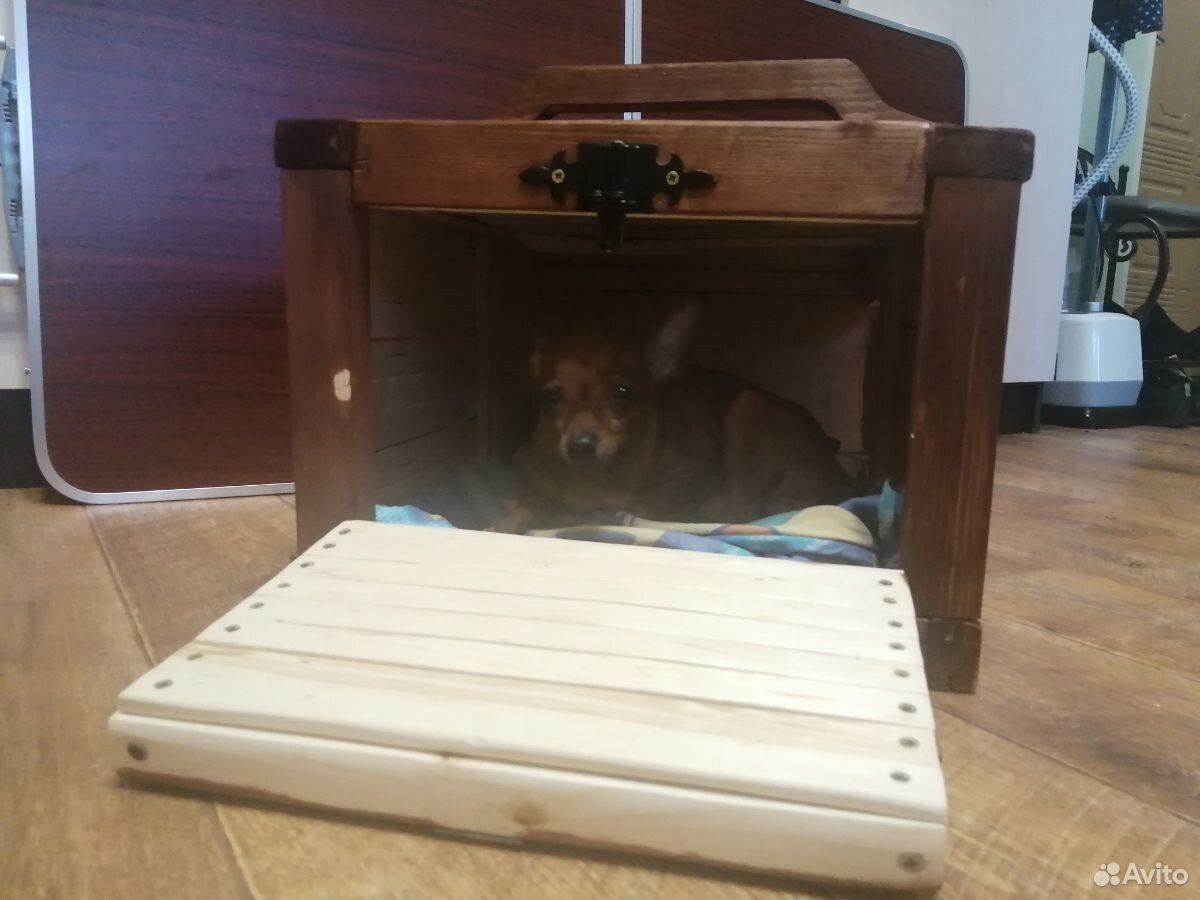 Будка конура для мини собачек в помещении купить на Зозу.ру - фотография № 4
