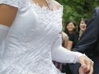 Белоснежное свадебное платье объявление продам