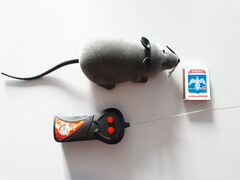 Радиоуправляемая игрушка "мышь" для кошек