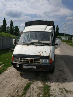 ГАЗ ГАЗель 3302 2.3 МТ, 2002, фургон