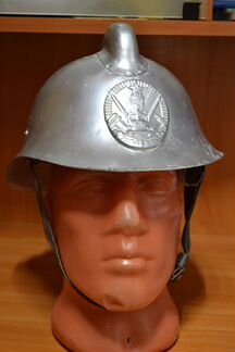 Каска, шлем пожарного. СССР
