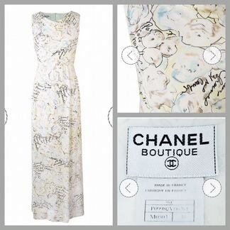 Вечернее длинное Платье Chanel оригинал