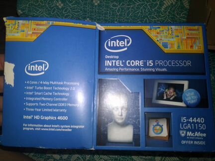 Процессор Intel Core i5 4440 box