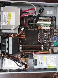 1u сервер Asus RS100-E6/PI2 Intel Core i5 8гб озу