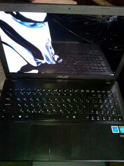 Asus X551M ноутбук с разбитым экраном