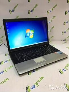 Большой ноутбук MSI 17 дюймов (4гб, 500)