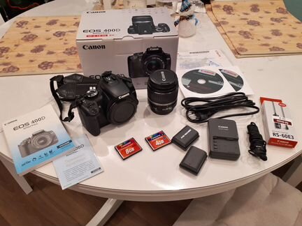 Фотоаппарат Canon EOS 400D Kit 18-55 + сумка