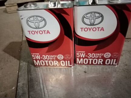 Продам масло Toyota 5w-30 4л