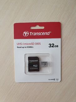 Абсолютно новая карта памяти MicroSD transcend 32G