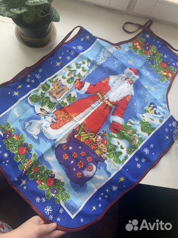 Фартук новый на кухню новогодний
