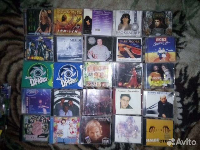 CD аудиодиски музыка. Разные