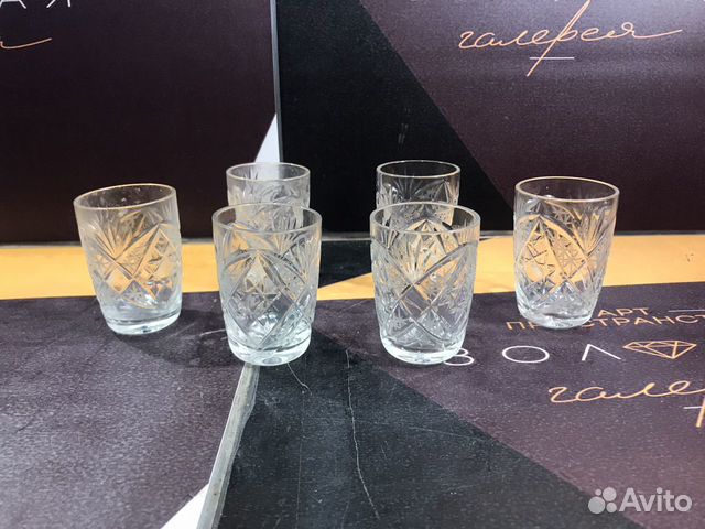 Стопки хрусталь СССР 2