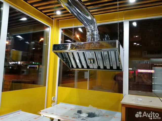 Зонты вытяжные из нержавеющей и оцинкованной стали