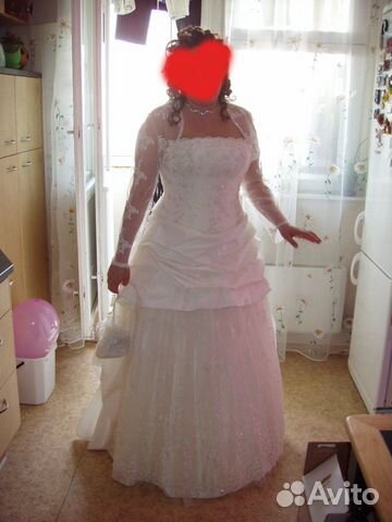 Свадебное платье (размер 48-50)