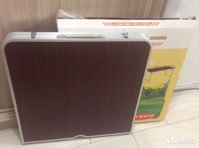 Стол складной туристический со стульями новый