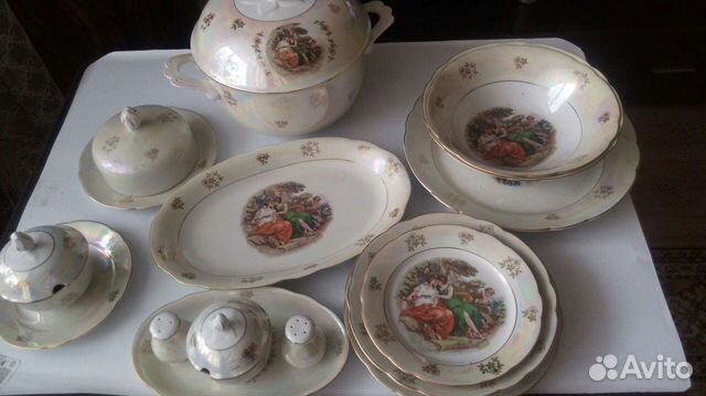 Сервиз столовый Мадонна гдр