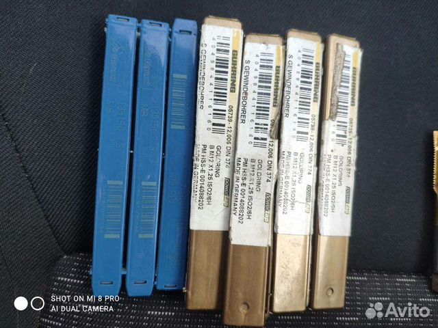 Метчики М 12 / 1.25, М/8 1.25,М 6, св 12/св6.9