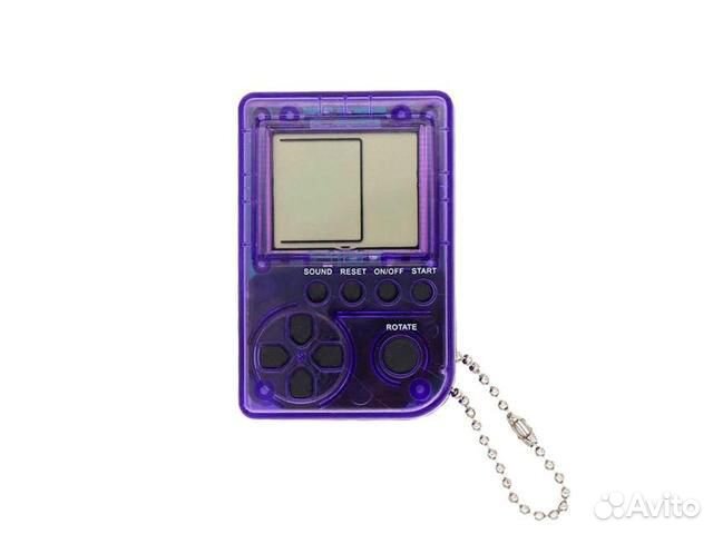 Брелок тетрис (фиолетовый)