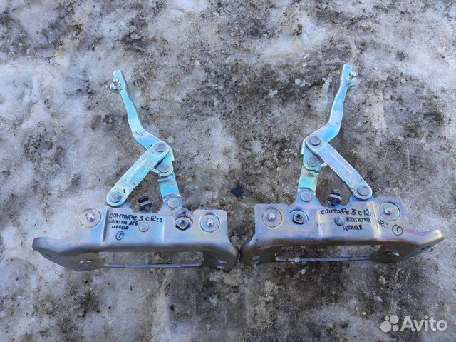 Hyundai Santa Fe 3 с 12г Петля капота