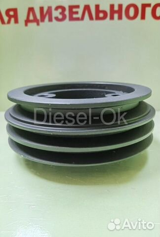 Шкив коленвала двс 4M40 ME202490 delica