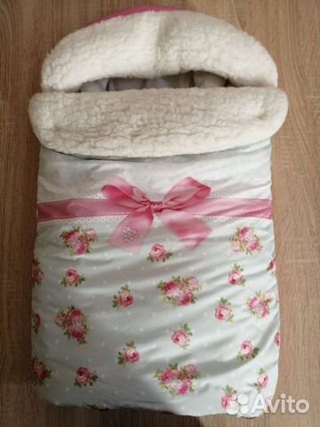 Конверт для новорожденного теплый