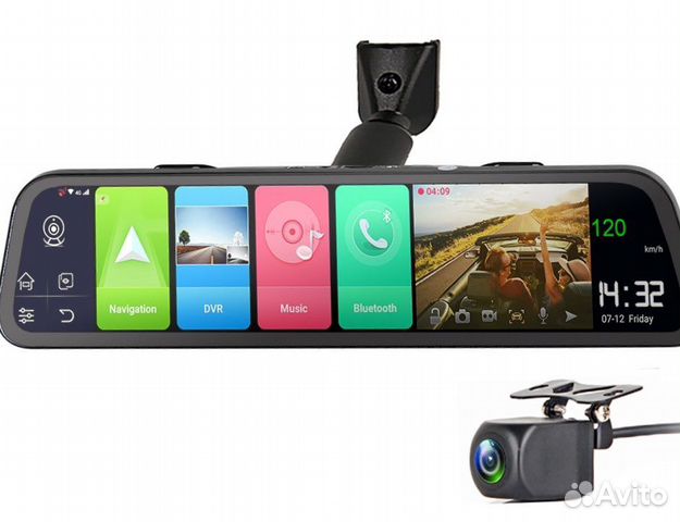 Новое Android 8.1 Видеорегистратор Зеркало