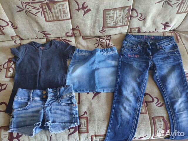 Вещи пакетом на девочку 128-134