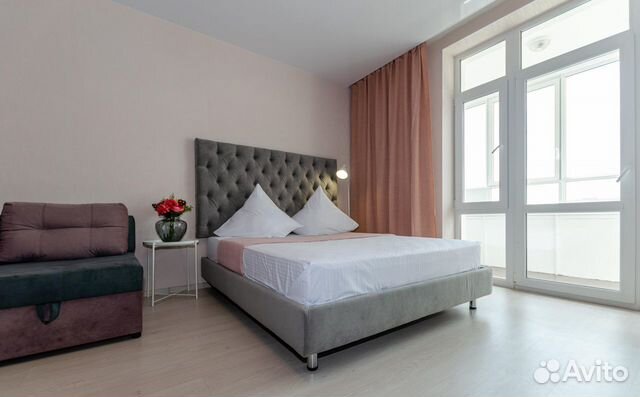 

Квартира-студия, 33 м², 2 кровати