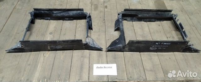 LADA Vesta с 15г Дефлектор радиатора