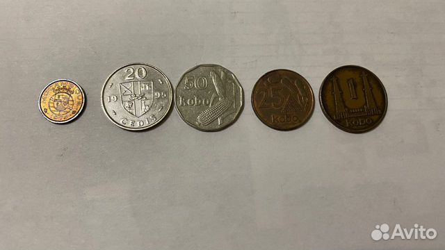 Монеты Африка старые