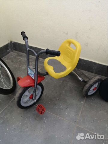 Детский велосипед бу трех колесный