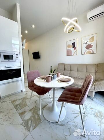 

Квартира-студия, 38 м², 2 кровати