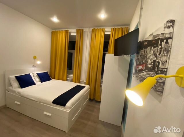 

1-к. квартира, 40 м², 2 кровати