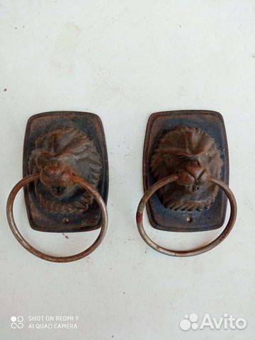 Ручка дверная Голова Льва. СССР