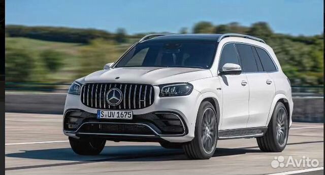 Решетка радиатора оригинал Mercedes GLS 63 167