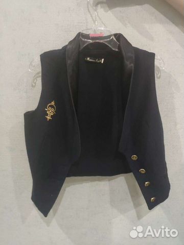 Жилет школьный для девочки маленькая леди
