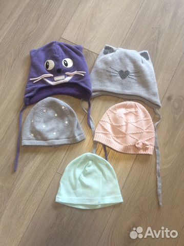 Шапки Reima, HM, Baby go размер 46