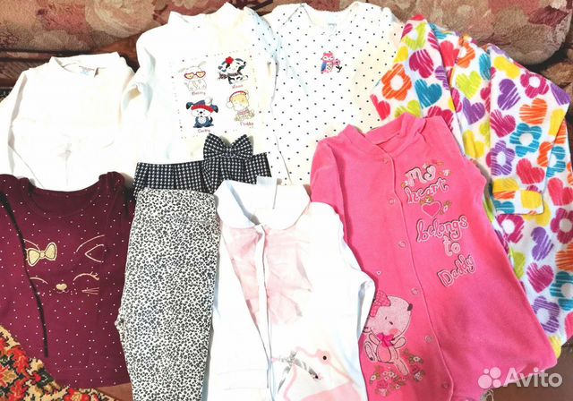 Пакет вещей для девочки 12-18 месяцев