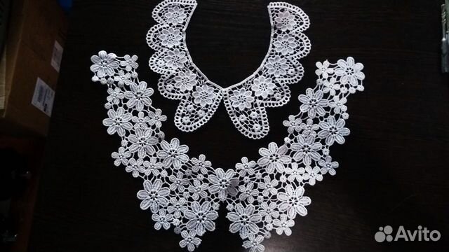Воротник ажурный