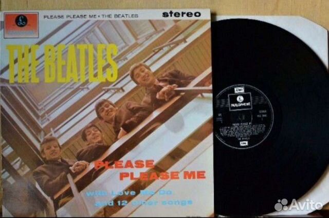 Beatles please please me пластинка