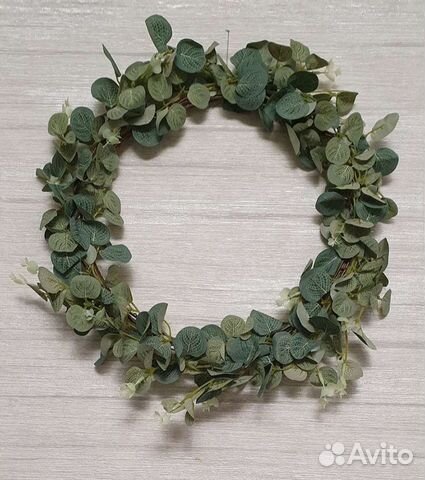 Эвкалипт (венок для декора дома)