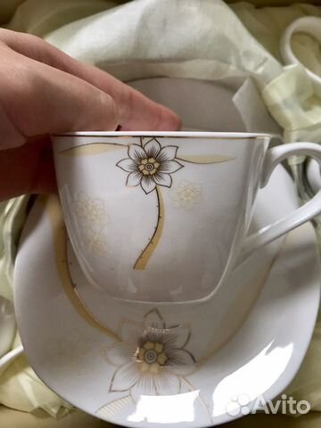 Чайный сервиз новый 6 персон