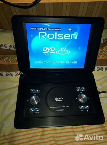 Портативный видеоплеер Rolsen RPD-15D07T (Большой)