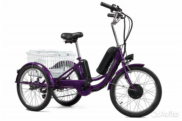 Электровелосипед трехколесный 350W OK-20
