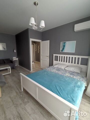 

1-к. квартира, 42 м², 2 кровати