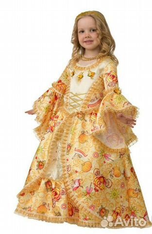 Костюм новогодний Золушка детский