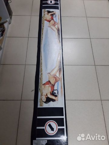 Брызговик бруса задн. Газель (2050x320мм) девушка